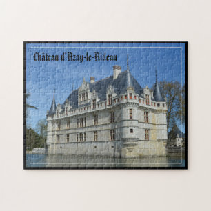 French Chateau - Château d’Azay-le-Rideau Jigsaw Puzzle
