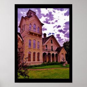 French Chateau Poster