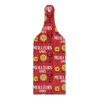 French cheese lovers cutting board
