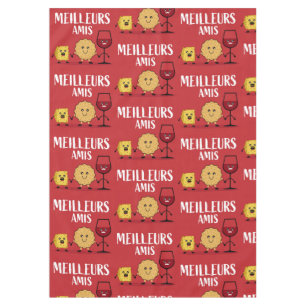 French cheese lovers tablecloth
