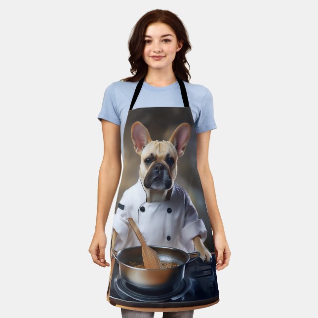 French Chef Apron (Worn)