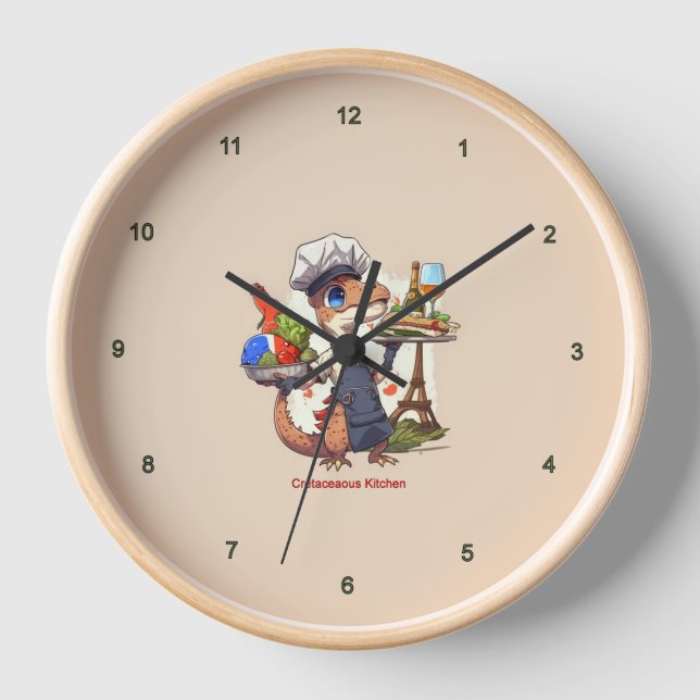 French Chef Clock (Front)