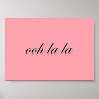 French Chic Poster