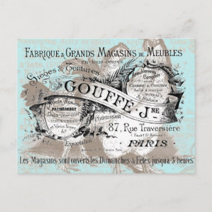 French Chicken Furnishings Postcard