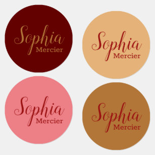 French chique - clothing stickers labels