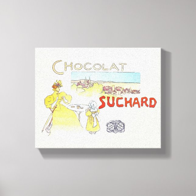 French Chocolate Victorian Candy Sugar Canvas Print (Front)