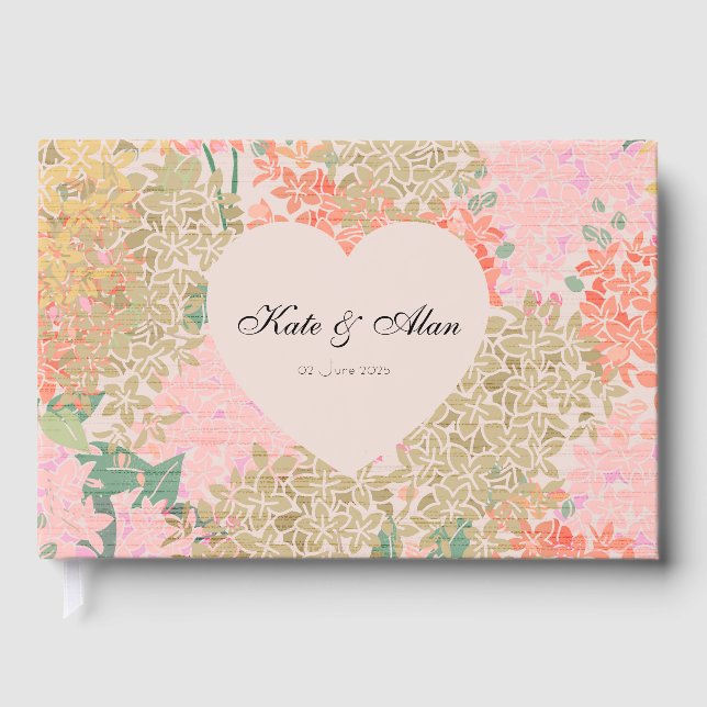 French chrysanthemums  guest book (Front)