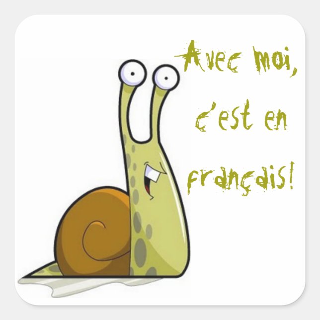 French Class Stickers (Front)