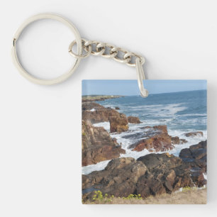 French coastline in Vendée Keychain