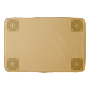 French Coffee Bath Mat