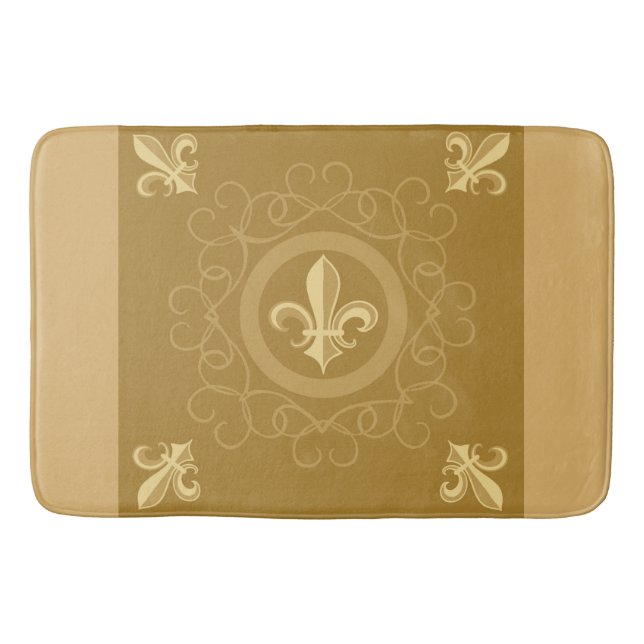 French Coffee Bath Mat (Front)