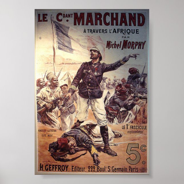 French Colonial Troops In Africa Poster (Front)