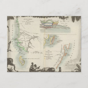 French Colonies in Africa Postcard