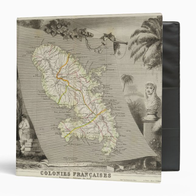 French Colonies Martinique Binder (Front/Inside)