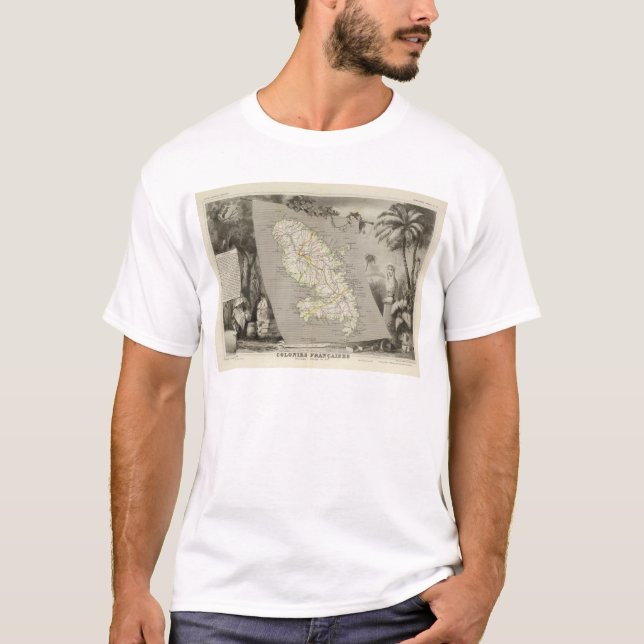French Colonies Martinique T-Shirt (Front)