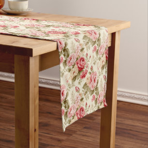 French Cottage Elegance: Rustic Farmhouse Charm Long Table Runner
