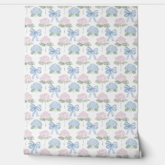 French country delicate flowers wallpaper 
