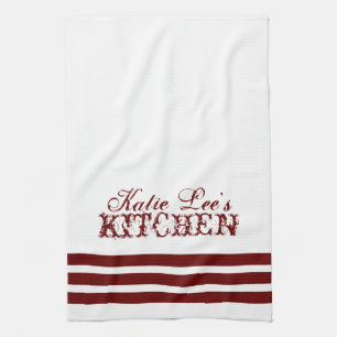 French Country Personalized Tea and Kitchen Towel