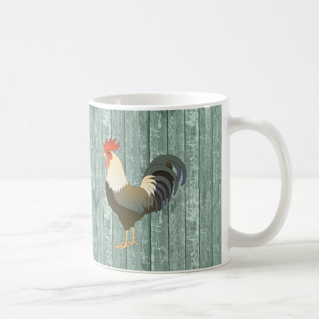 FRENCH COUNTRY ROOSTER COFFEE MUG (Right)
