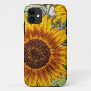 french country summer garden happy sunflower iPhone 11 case