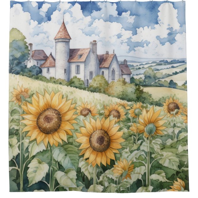 French Countryside with sunflowers (Front)