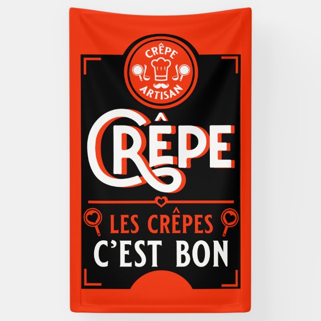 French Crepes Banner (Vertical)