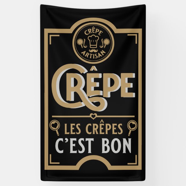 French Crepes Banner (Vertical)