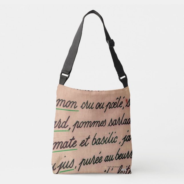 French Crossbody Bag (Front)