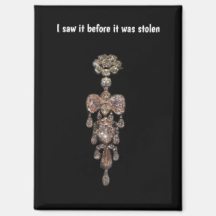 French Crowned Jewels Before Theft Magnet