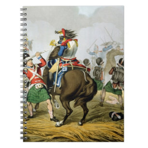 French Cuirassiers at the Battle of Waterloo, Char Notebook