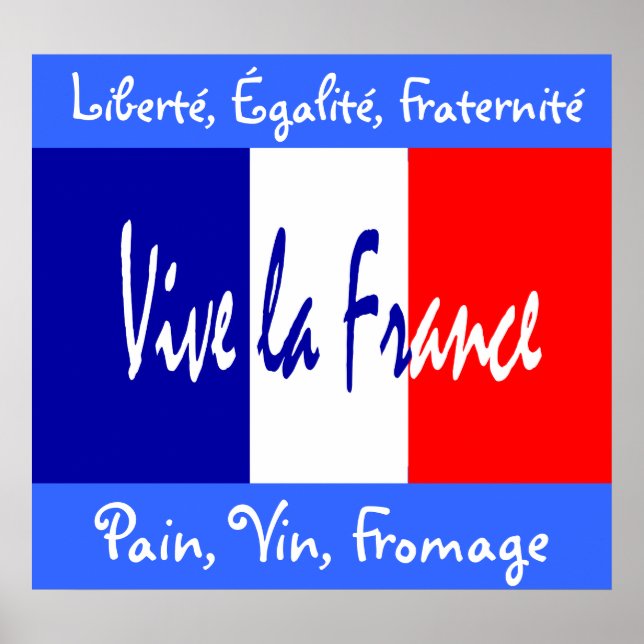 French Cuisine Poster (Front)