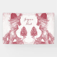 French elegant Marie Antoinette Joyeux Noel