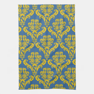 French Empire Damask Pattern #10 Kitchen Towel