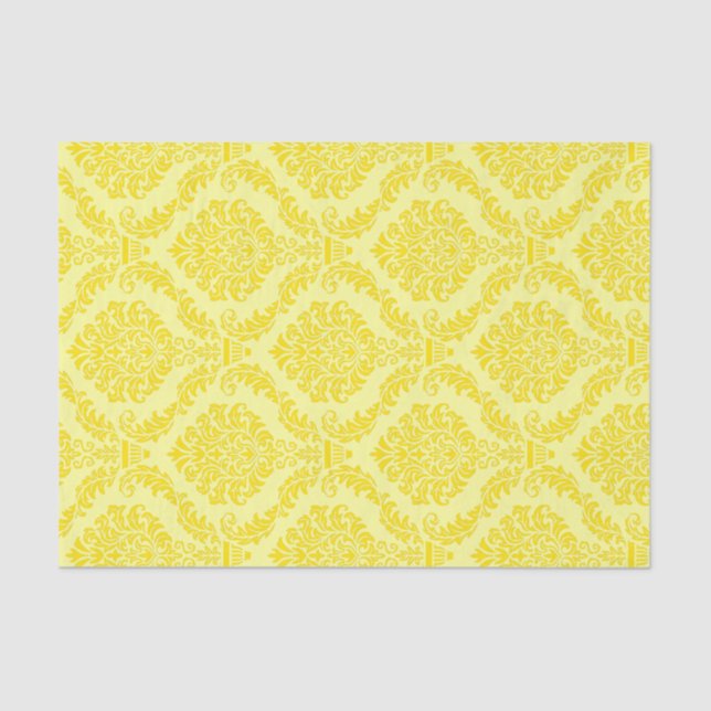 French Empire Damask Pattern #11 Tissue Paper (Front)