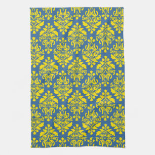 French Empire Damask Pattern #1 Kitchen Towel