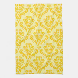 French Empire Damask Pattern #3 Kitchen Towel