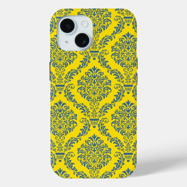 French Empire Damask Pattern #5 Case-Mate iPhone Case (Back)