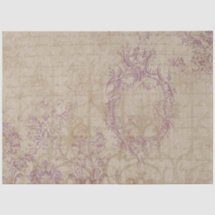 French Ephemera Tissue Paper