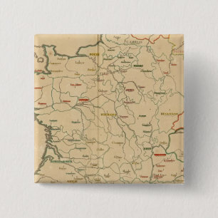 French Establishments 2 Inch Square Button