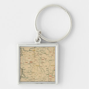 French Establishments Keychain