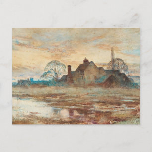 French Farmhouse by Julia Beck Postcard