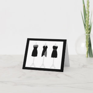 French Fashion Themed Note Cards