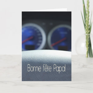 French Father's Day Card