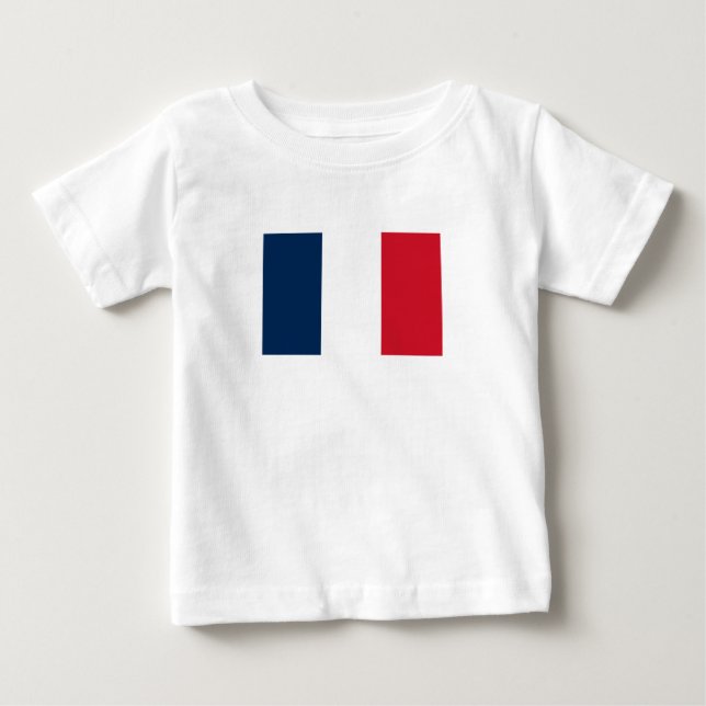 French Flag Baby T-Shirt (Front)