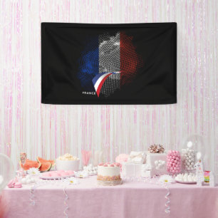French flag banner