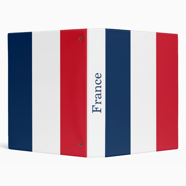 French Flag Binder (Background)