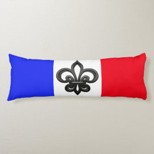 French flag body pillow