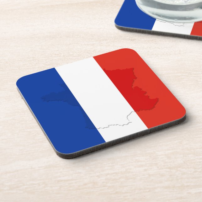 French flag coaster (Left Side)