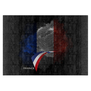French flag cutting board