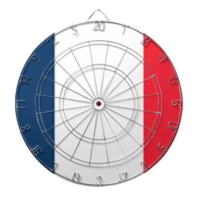 French Flag Dartboard (Front)